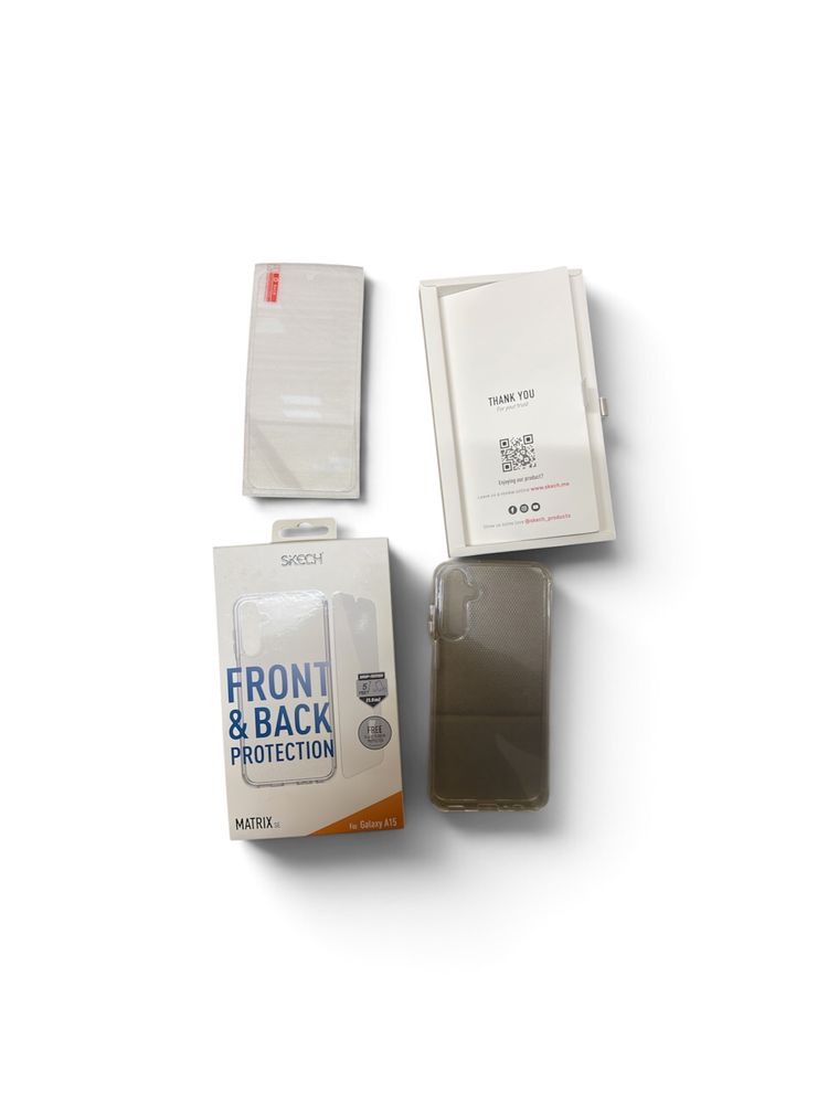 Other Phone Case With Front And Back Protection case and screen protector film for Samsung a15 product image